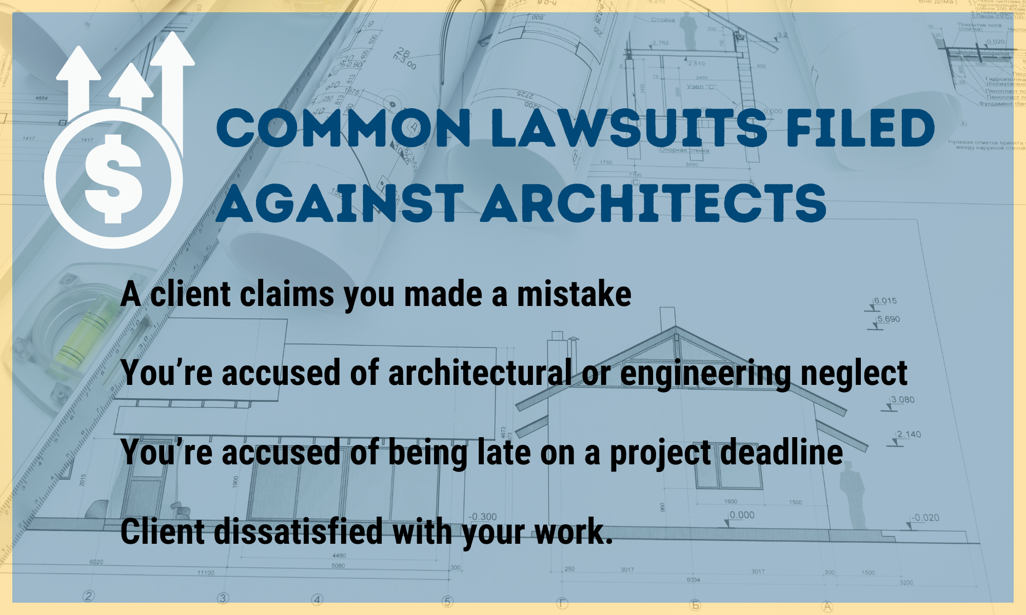 Architectural Insurance risks